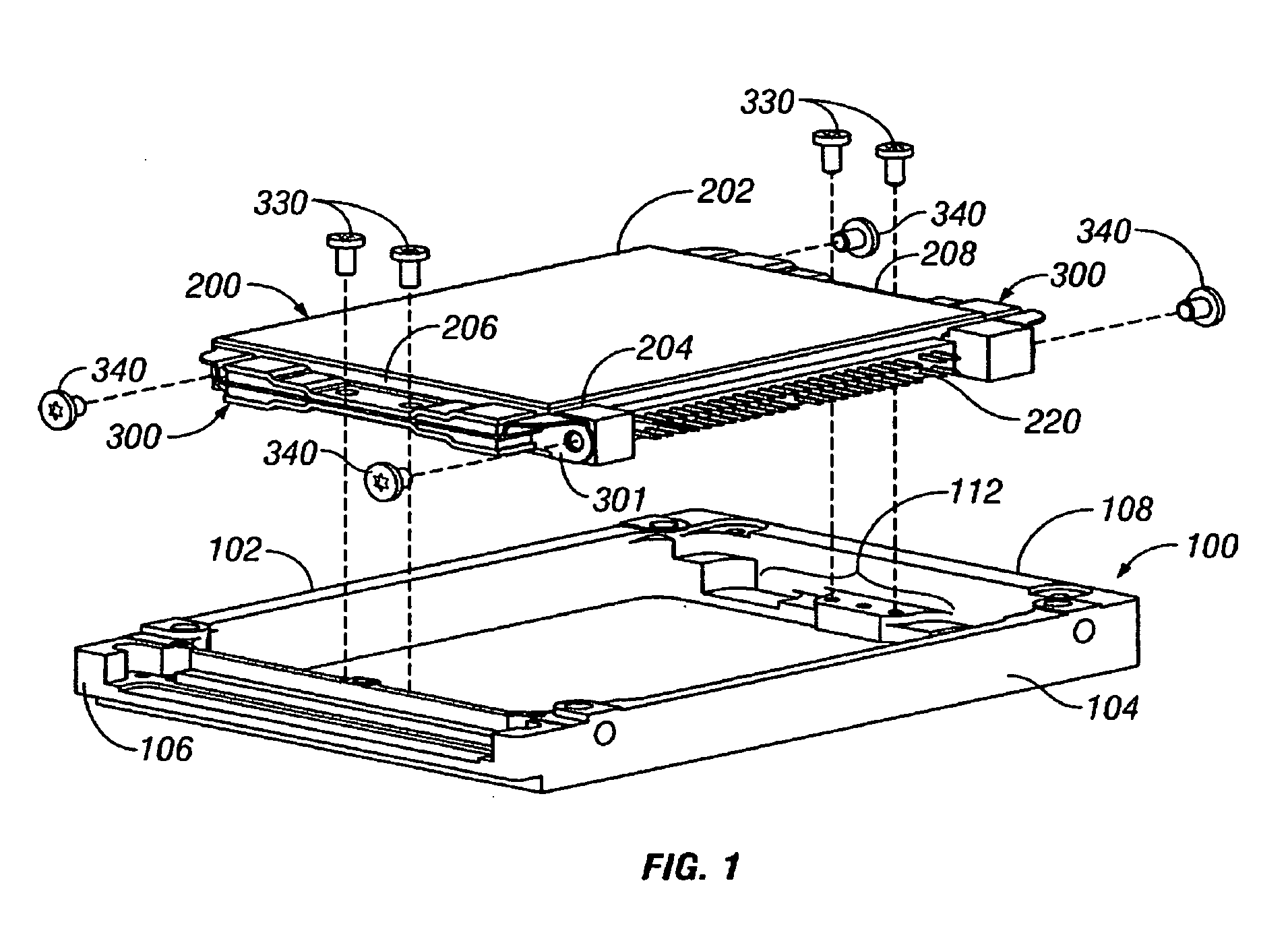 Shock mount assembly for attachment of an electronic device to a support structure