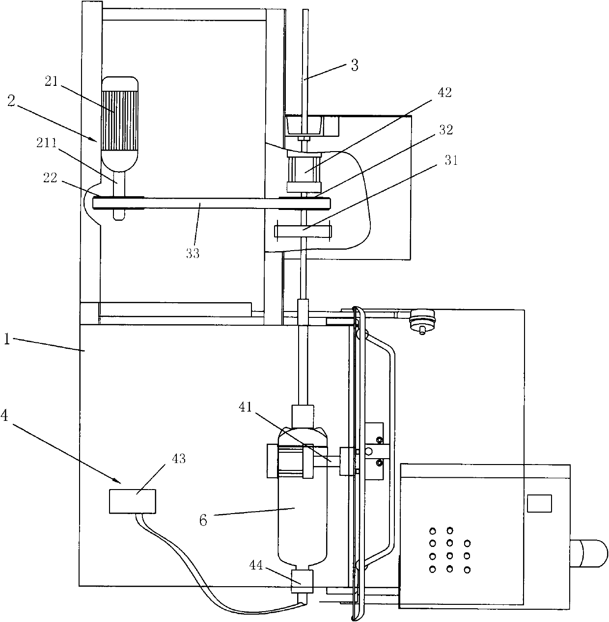 Airtight test machine