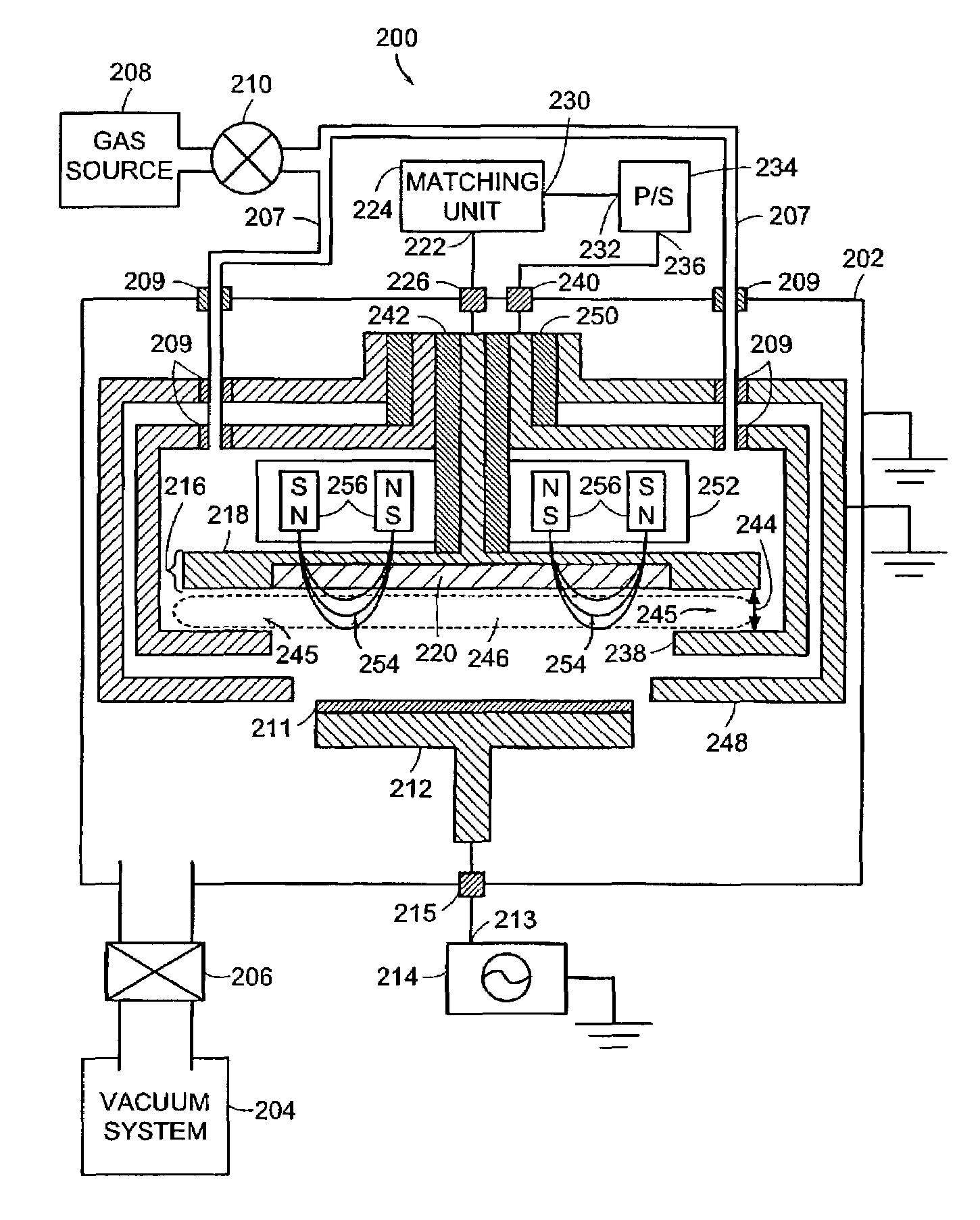 High-power pulsed magnetron sputtering