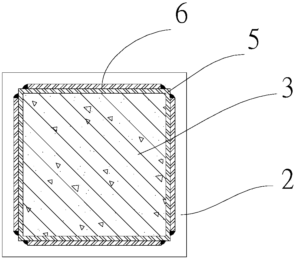 Inflection point prefabricated column connecting node and assembling method thereof