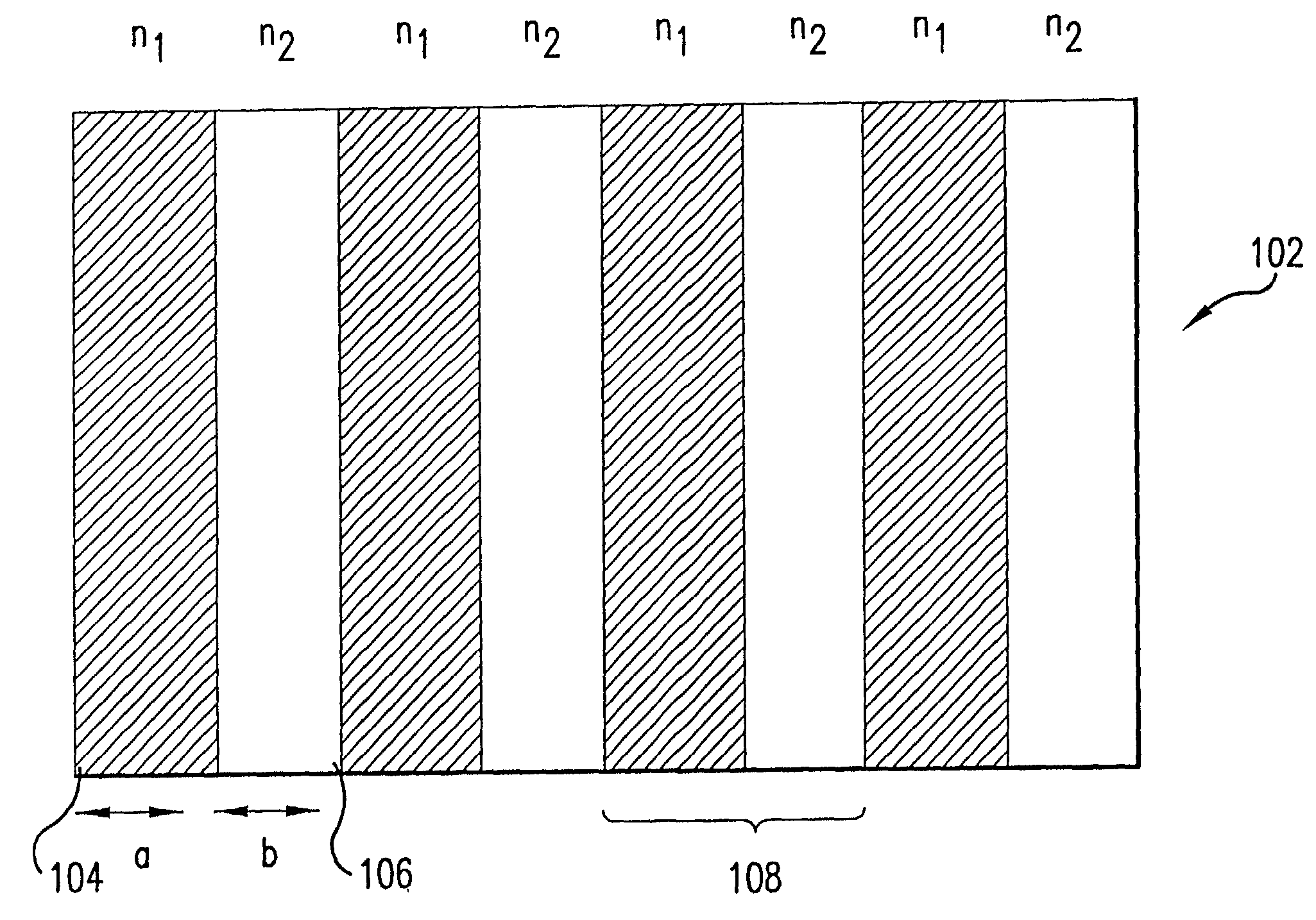 Liquid crystal display device and light emitting structure with photonic band gap transparent electrode structures
