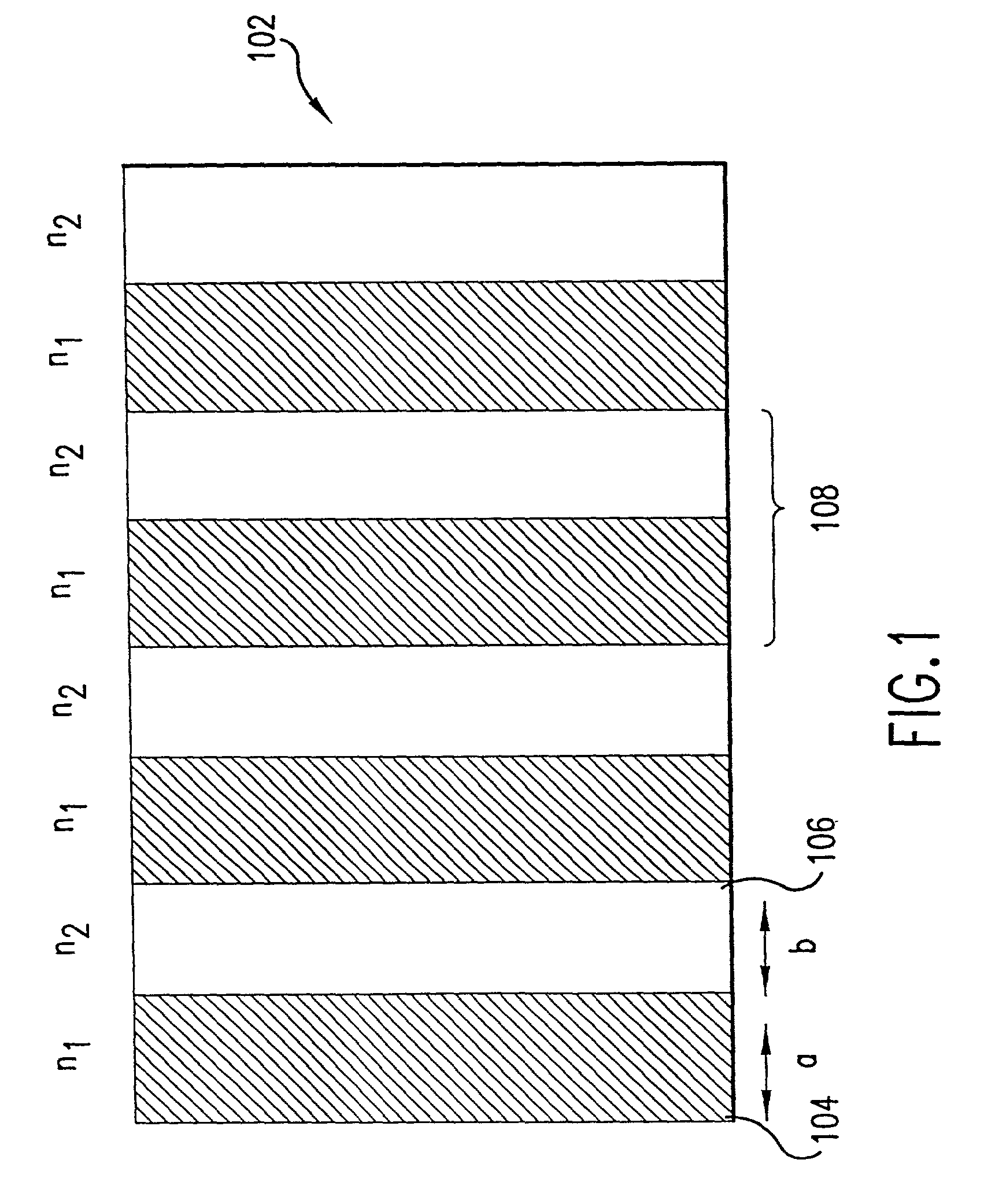 Liquid crystal display device and light emitting structure with photonic band gap transparent electrode structures