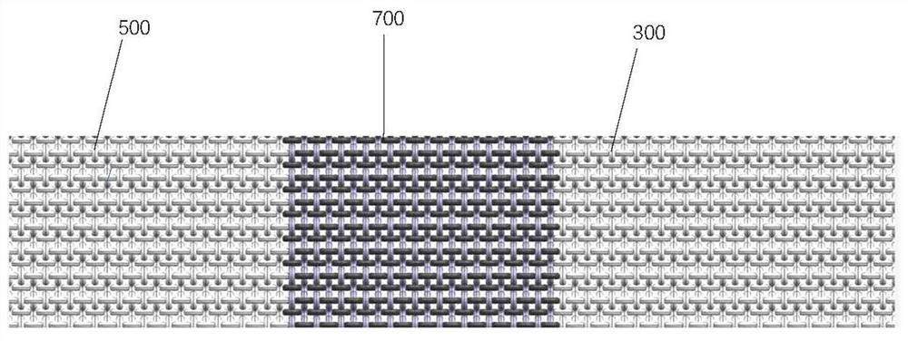 Directional heat conduction band