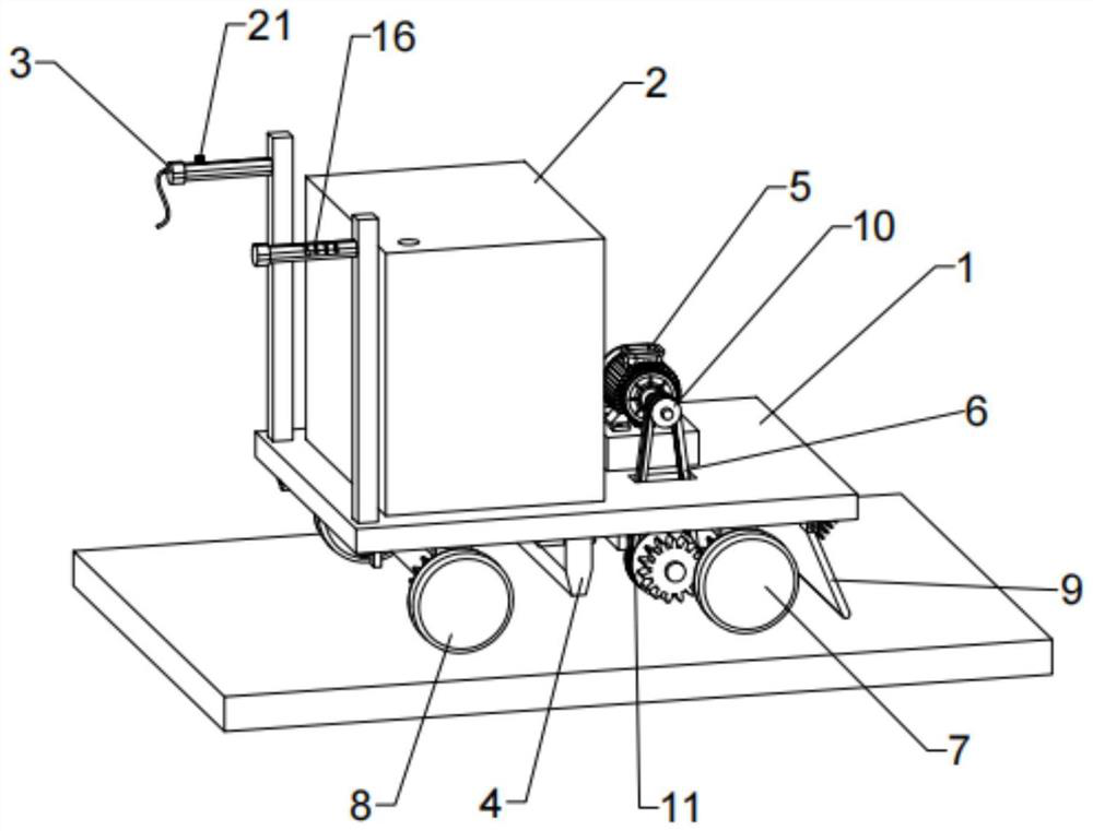 Preparation and construction method of inorganic wear-resistant floor coating