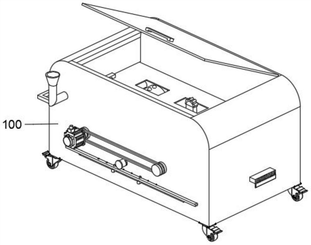 Foot sole acupoint massage device designed based on thermal therapy stimulation method and used for neurology department