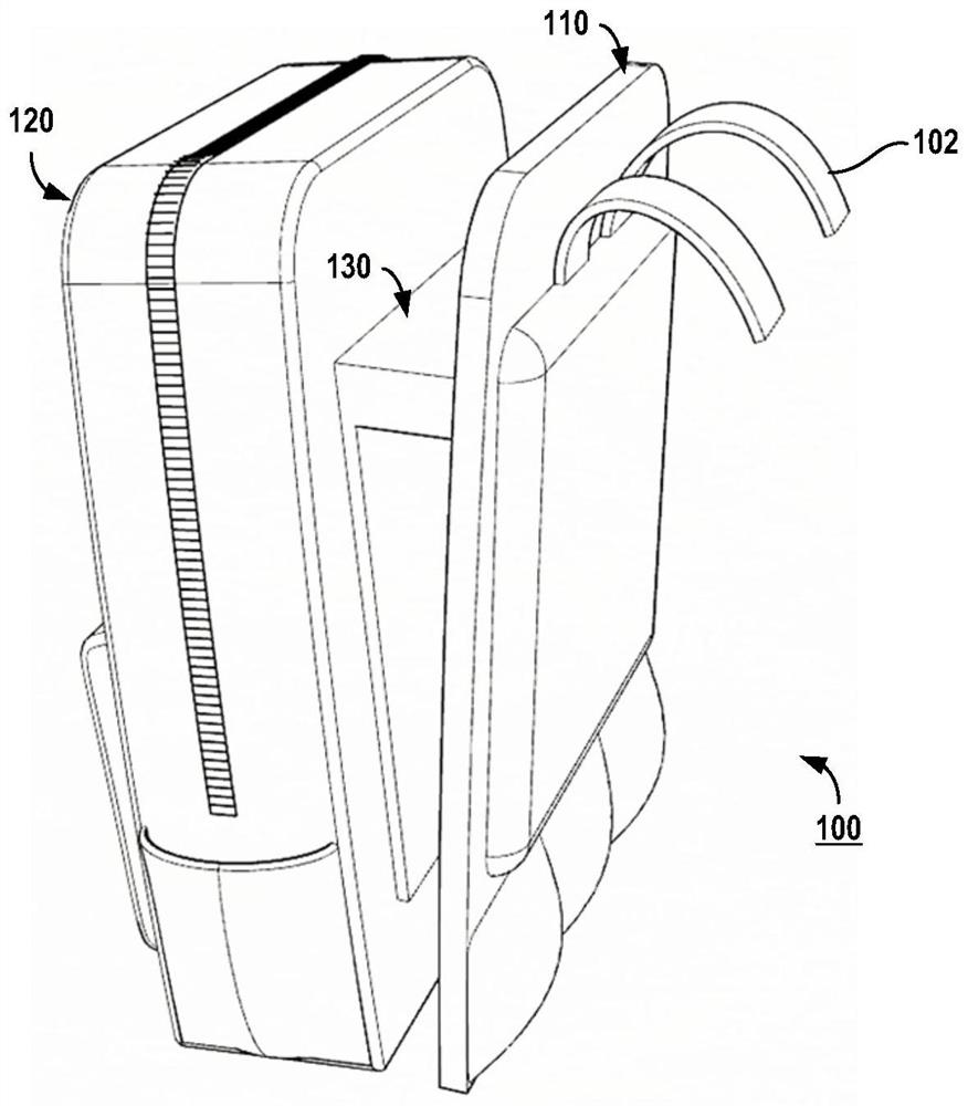 Backpack with burden reducing and correcting functions