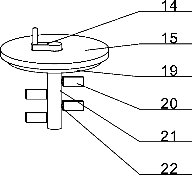 Middle school physical experiment demonstration device and learning method thereof