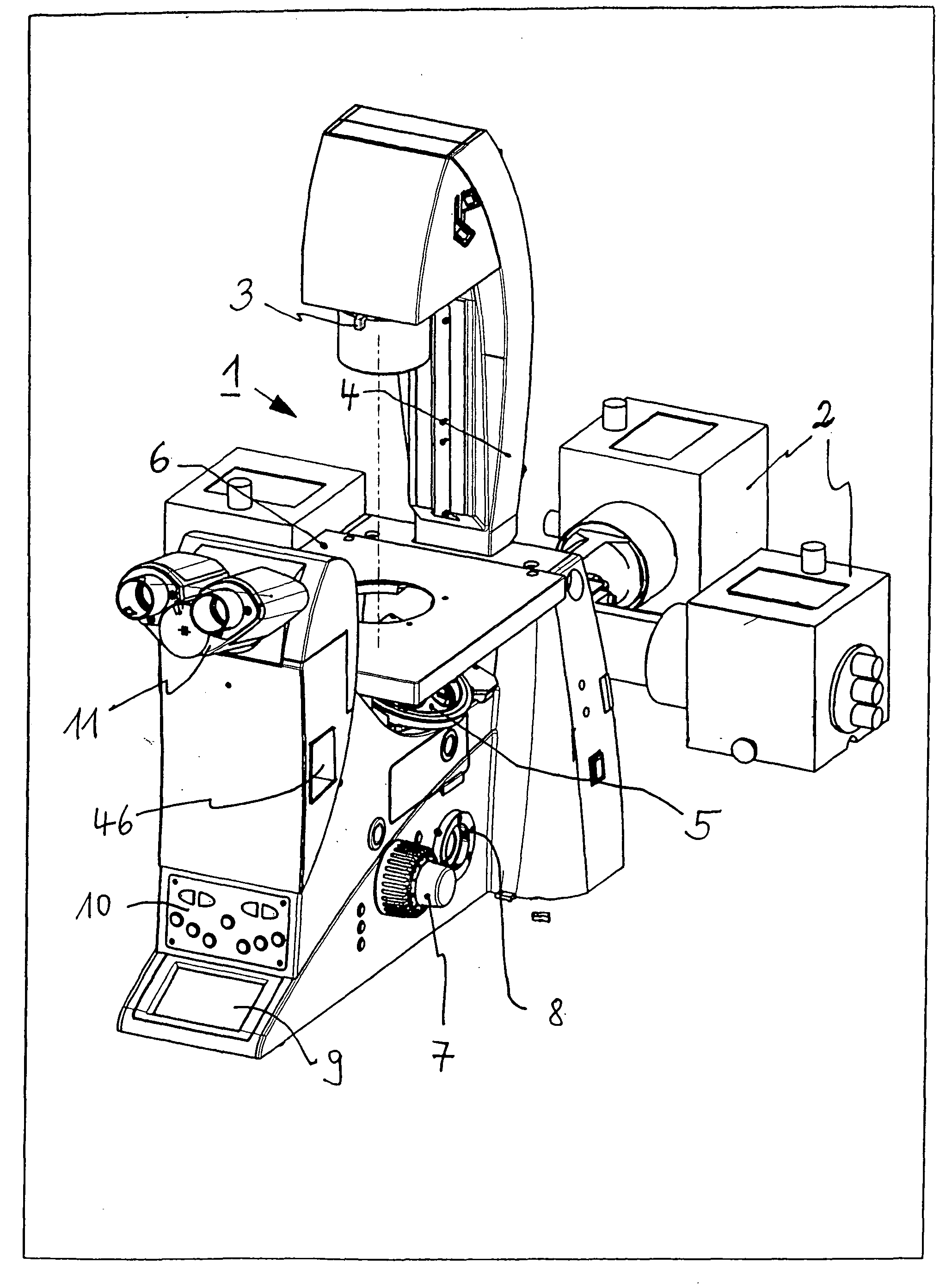 Inverted microscope