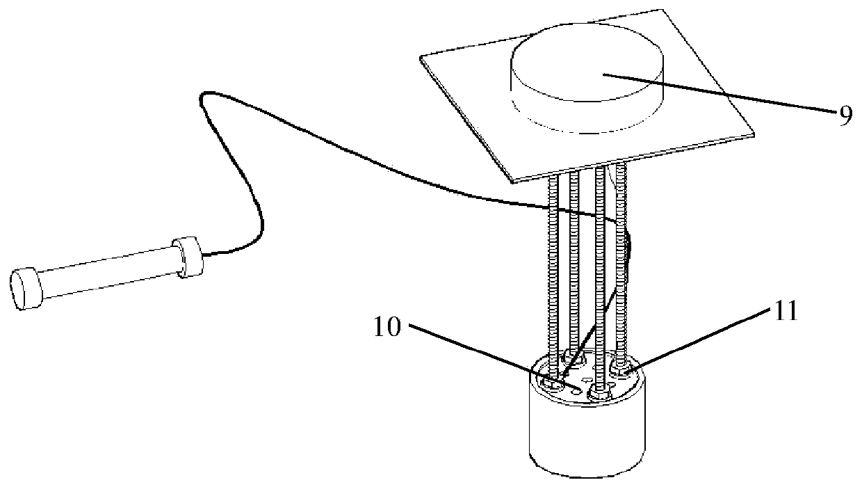 A joint test device for internal and external forces of a shield tunnel segment and its manufacturing and embedding method