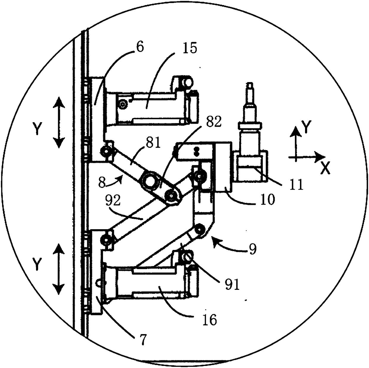 Laser cutting machine of board or strip