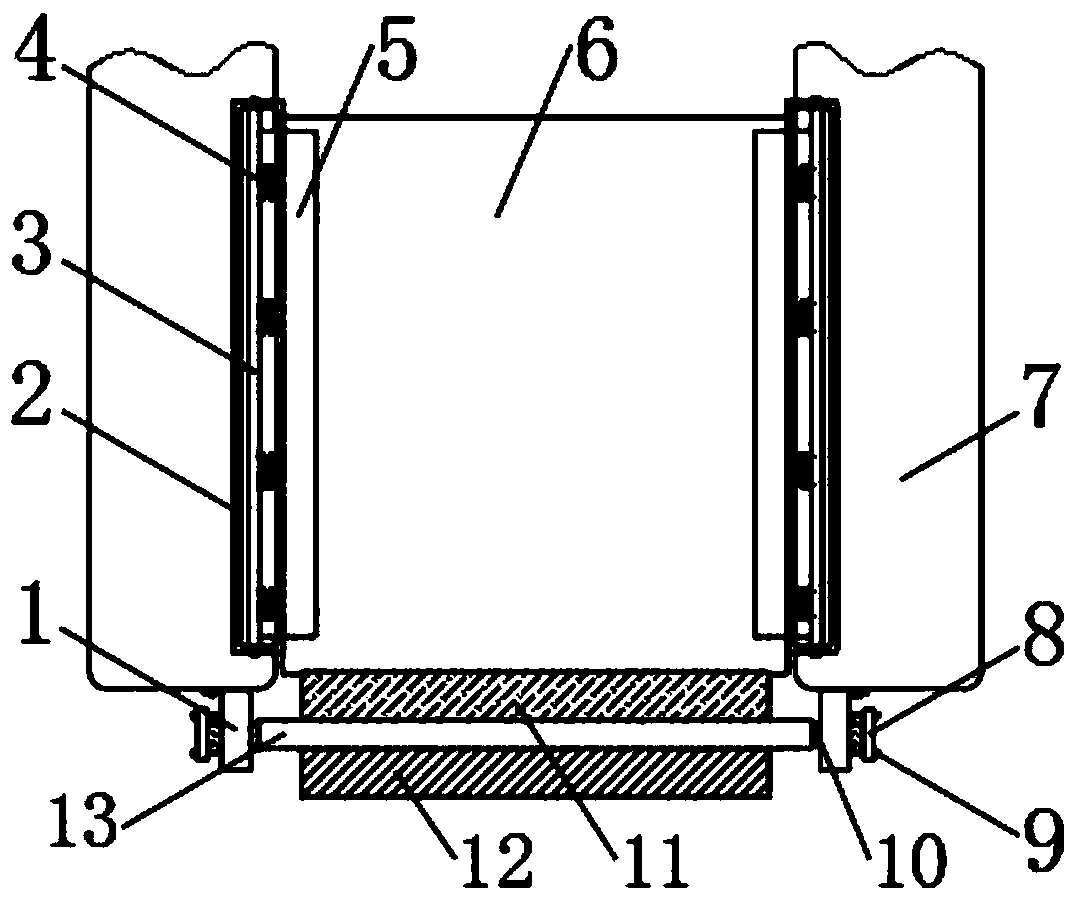 Conveying belt of bag feeding type intelligent vacuum packaging machine