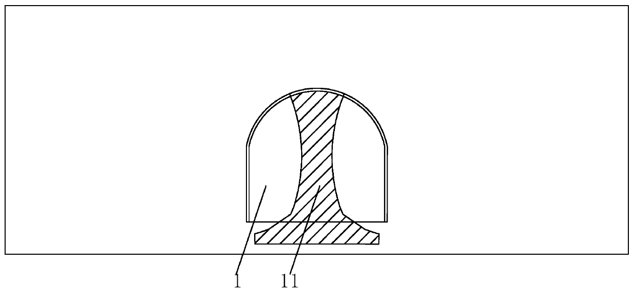 Five-hole excavation method for double-arch tunnel
