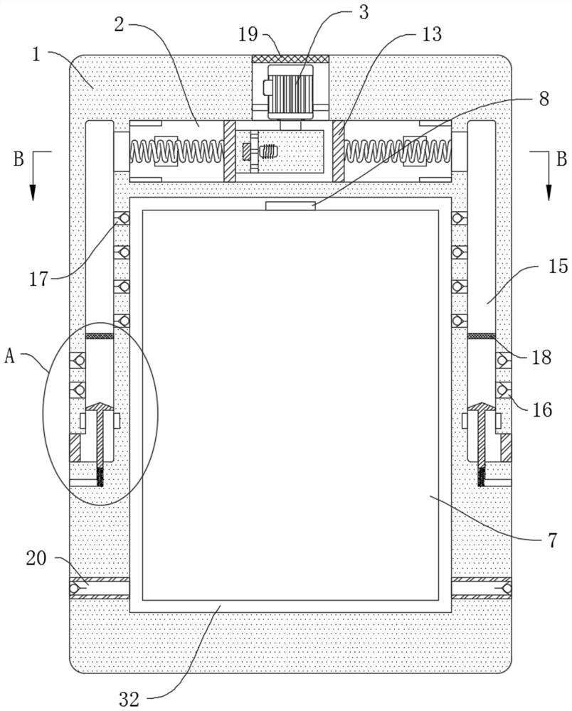 Explosion-proof power distribution cabinet for dust workshop