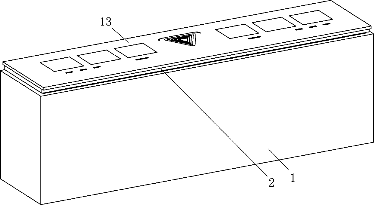 Integrated automatic reset key switch