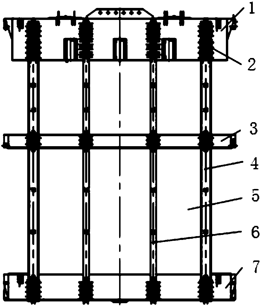 Reliability robust design method for multi-failure mode of superdeep well lifting container