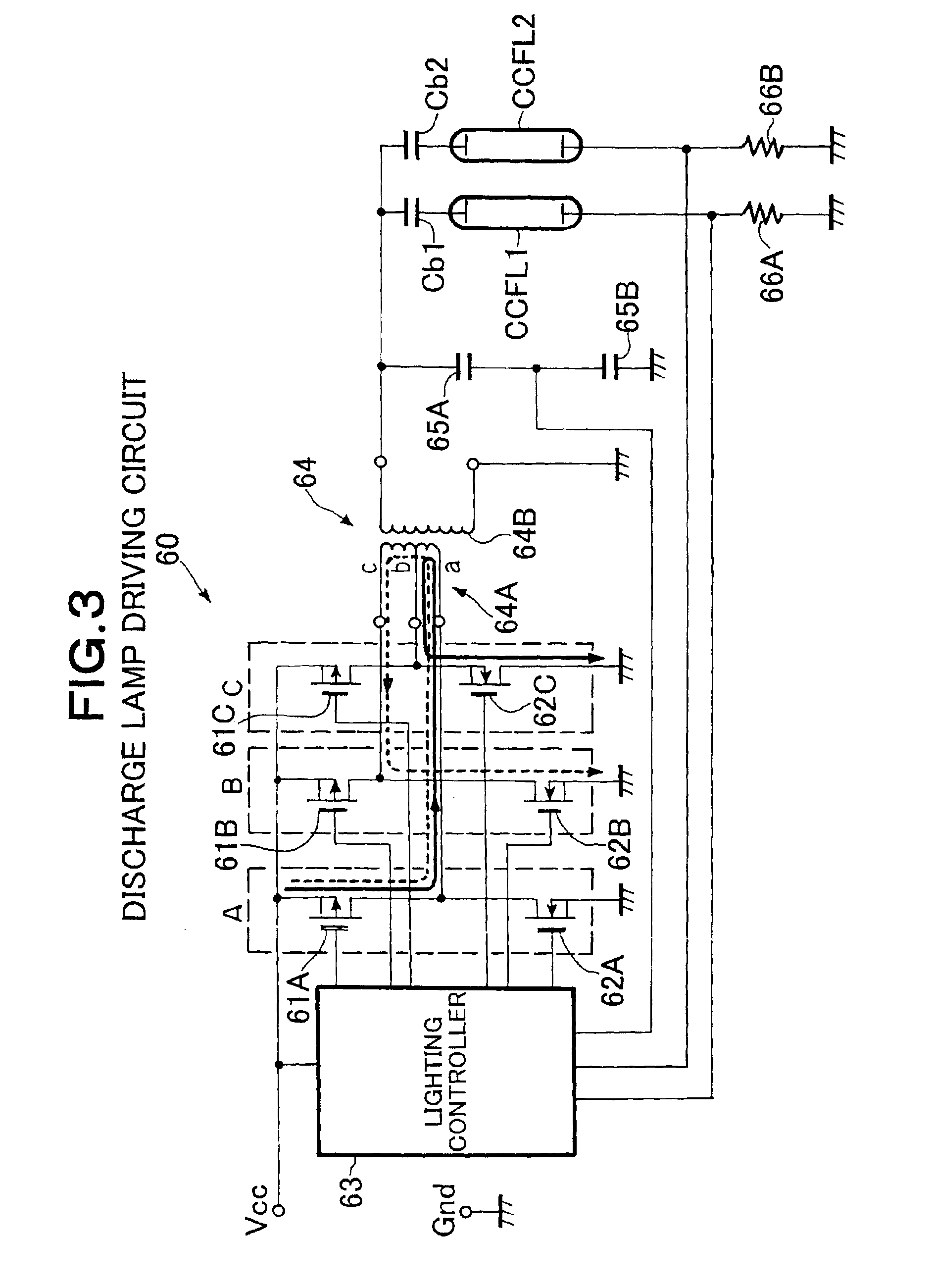 High-voltage transformer and discharge lamp driving apparatus