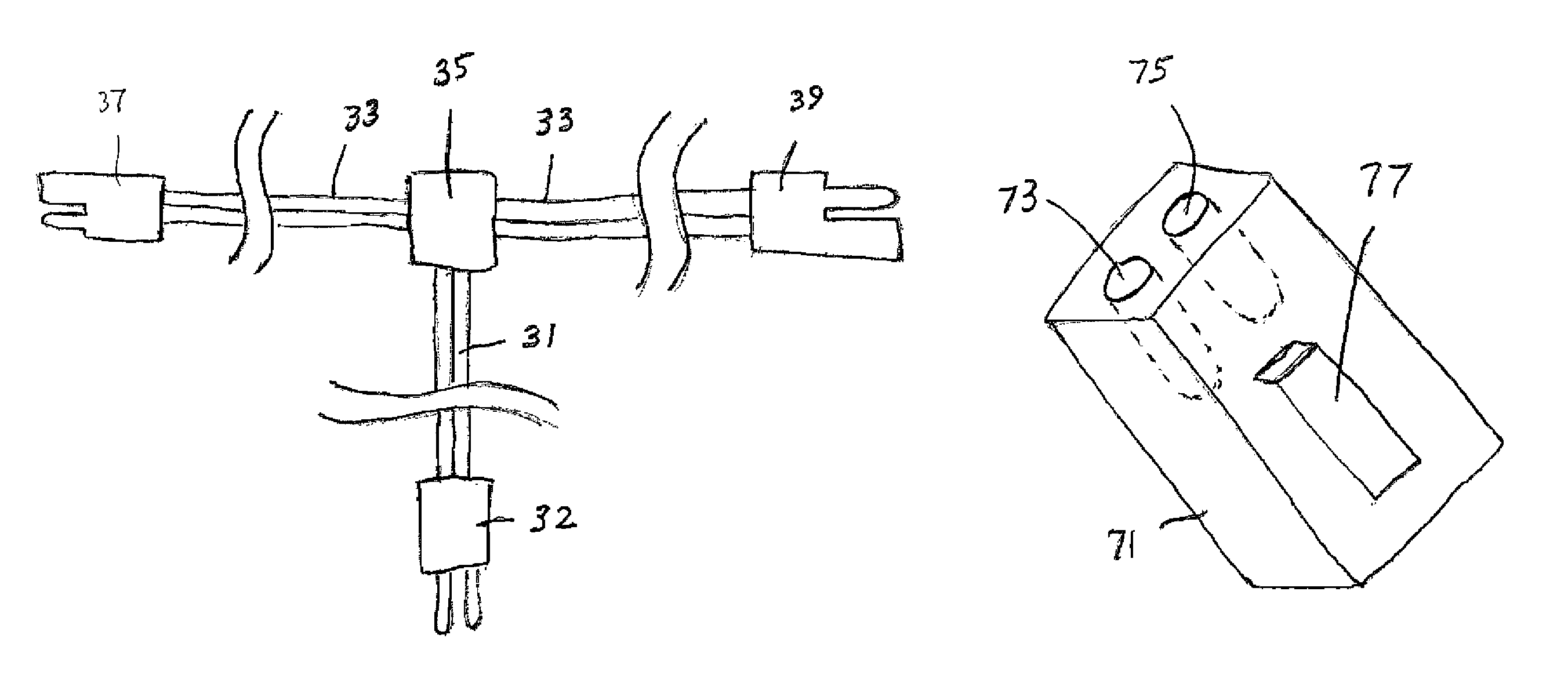 Wiring harness having interchangeable connectors