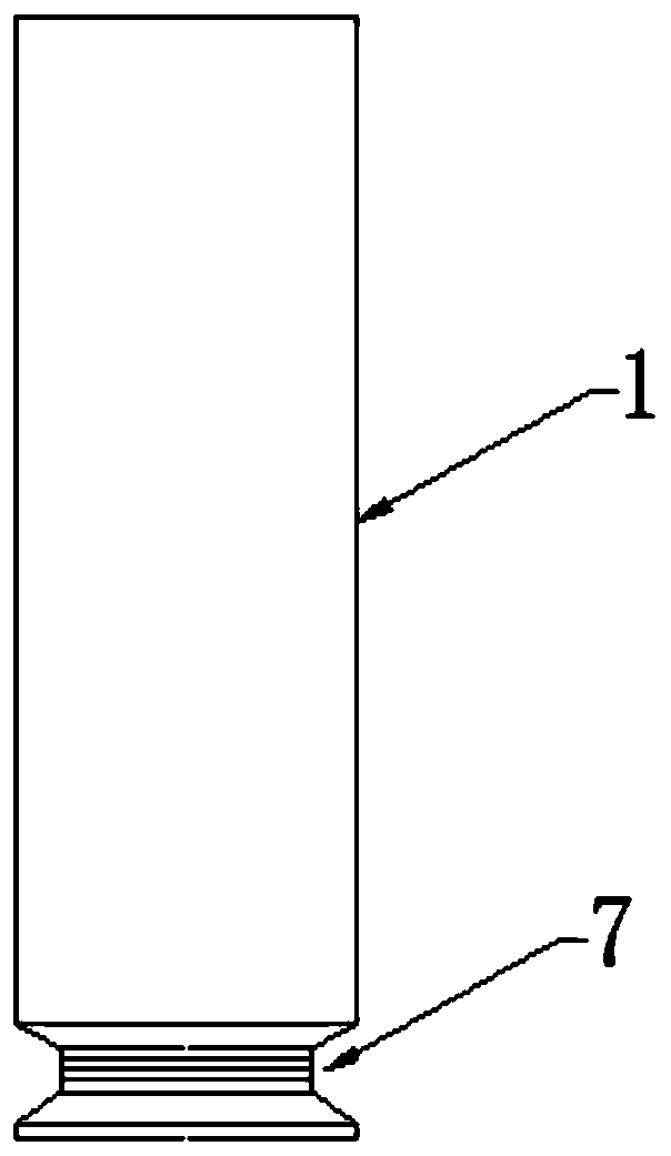 Method and device for reducing waste wires of glass fiber wire drawing machine