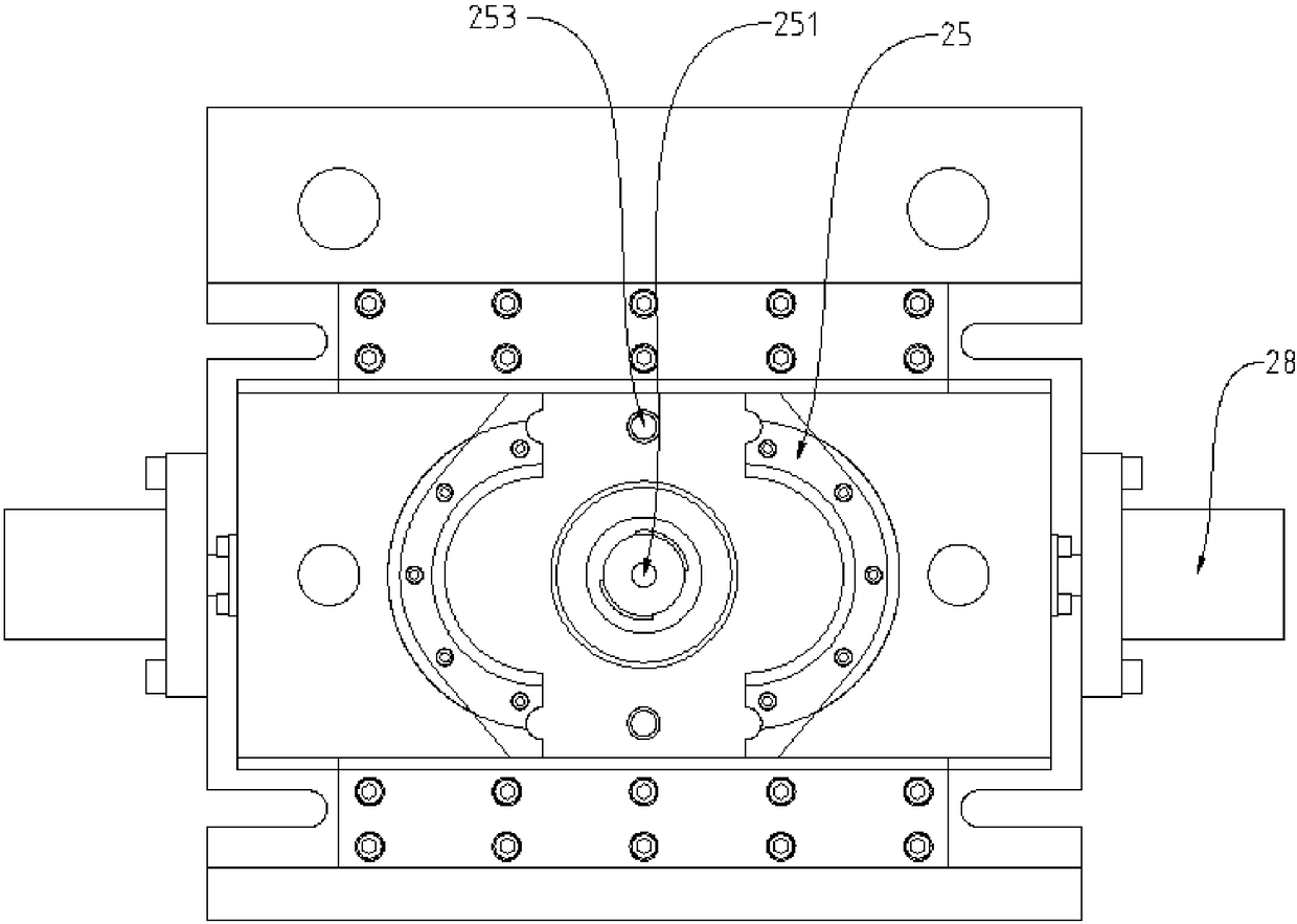 Internal riveting mechanism