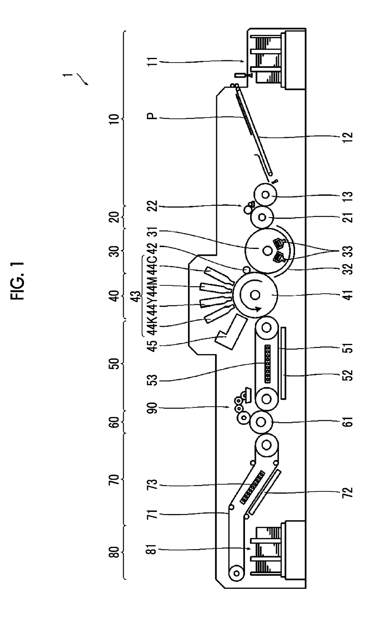 Ink jet printing apparatus and drying intensity setting method thereof