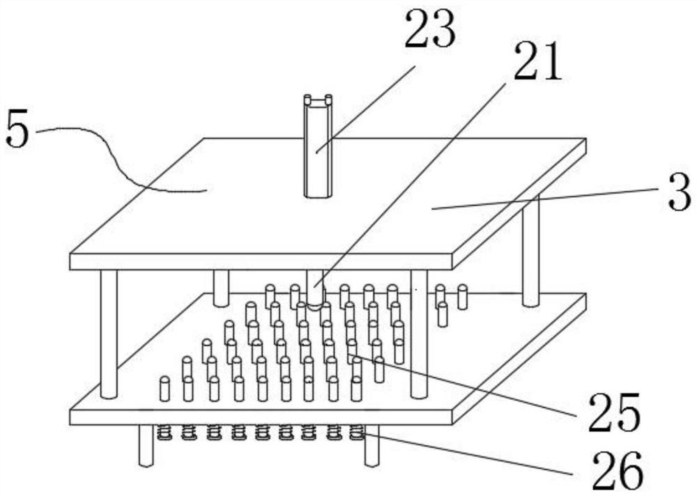 A dust removal device for electronic products