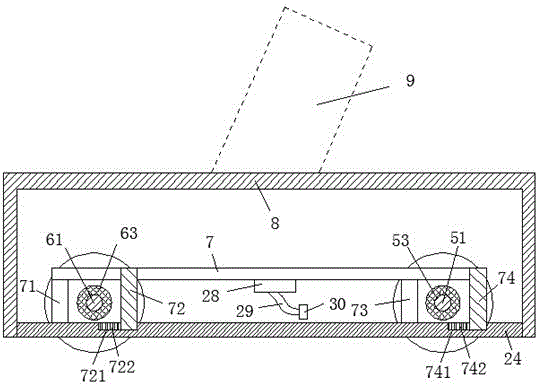 Movable welding tractor