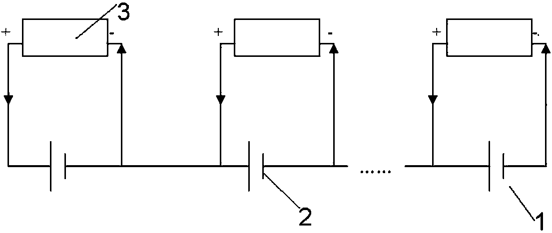 Single-charge and single-cut charging method and charging system for storage battery