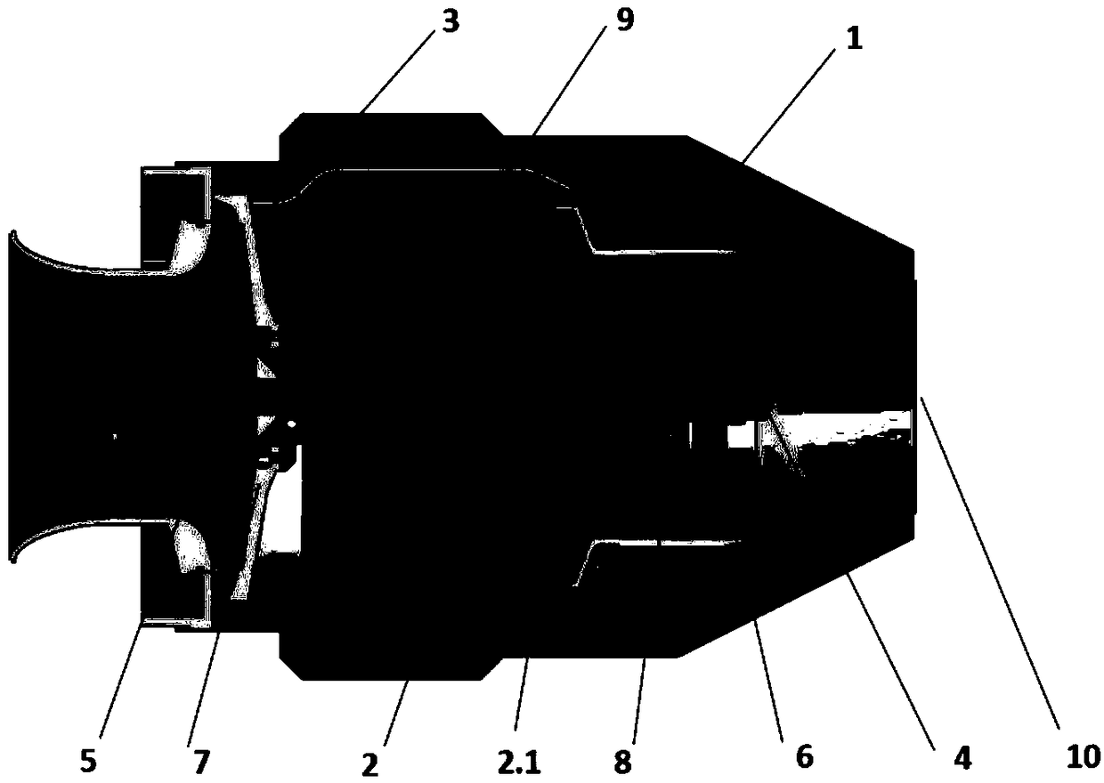 Novel thermoelectric circulation combined engine