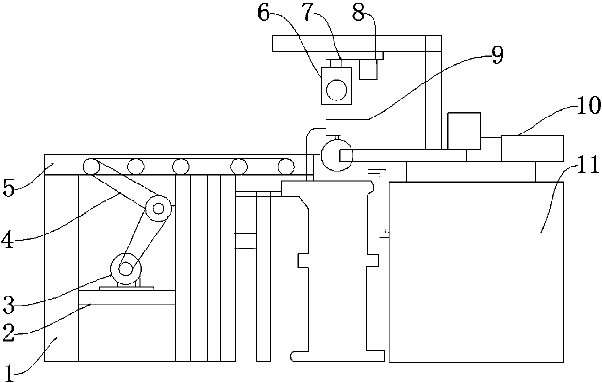 Mechanical processing device with waste recovery device and mechanical processing method