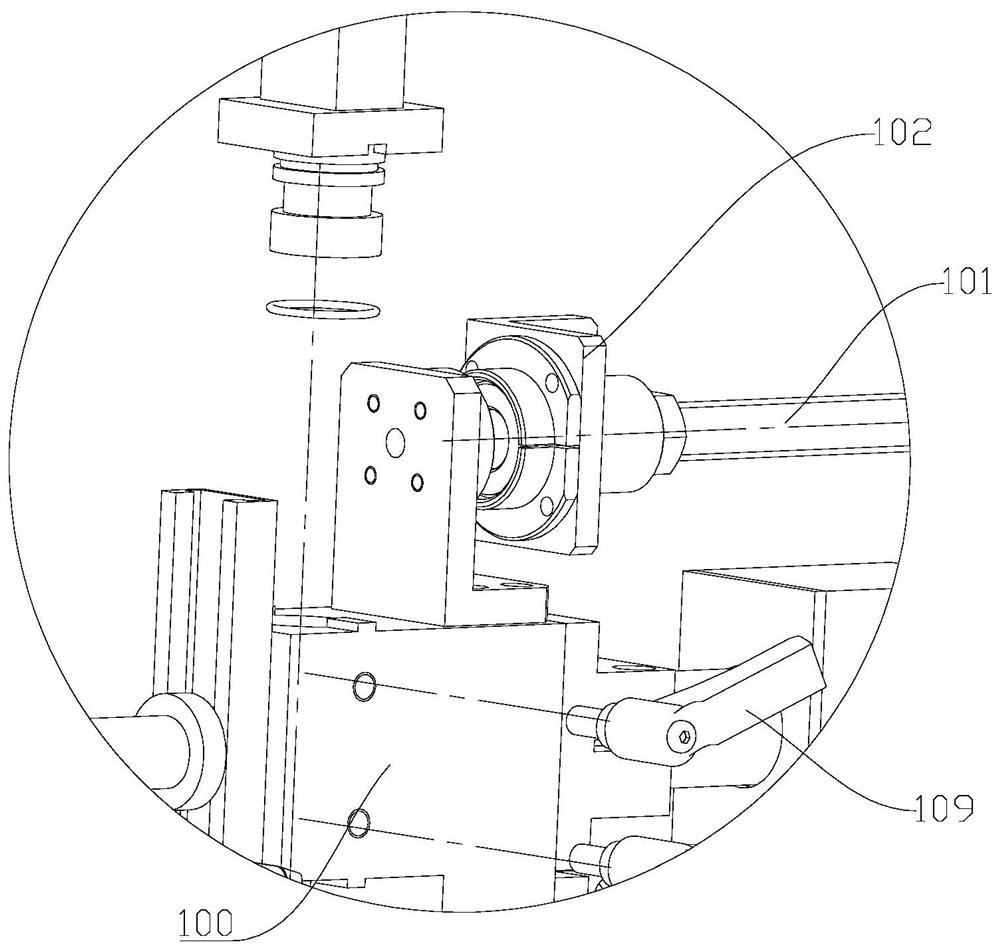 Grinding wheel cooling nozzle assembly and gear grinding machine