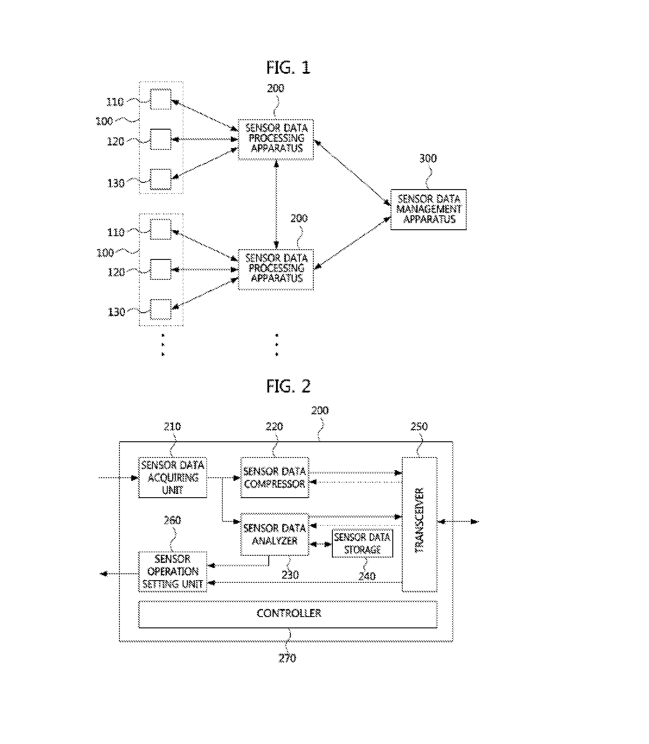 Sensor signal processing apparatus and sensor signal distributed processing system including the same