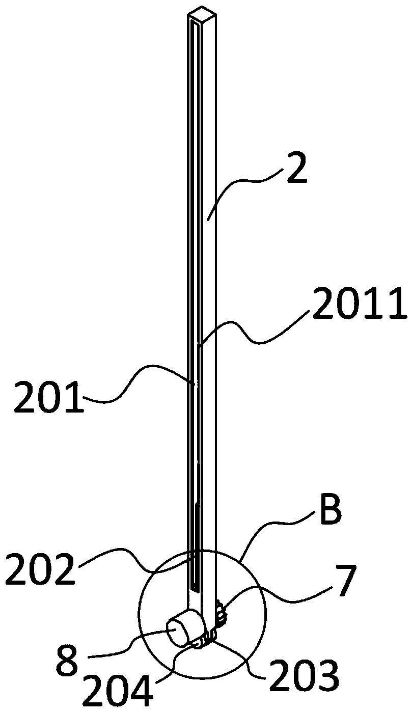 Four-upright hoist with rotatable uprights