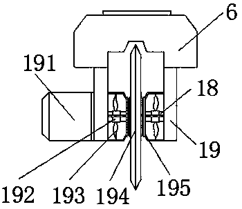 Cutting device for nonferrous metal alloy material research and application method