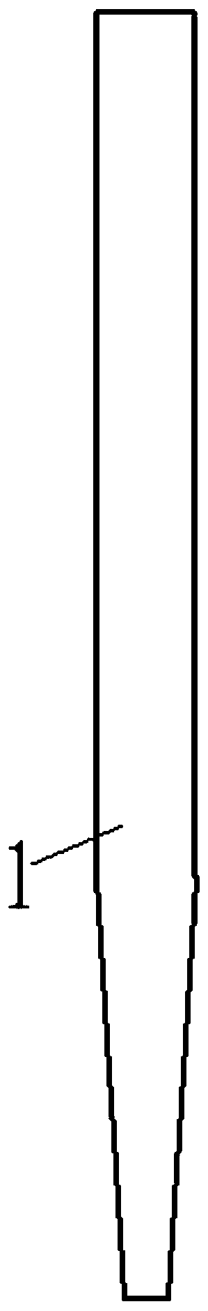 Intraoral scanning rod used for restoration of dental post core or post core crown and manufacturing method thereof