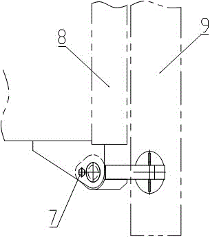 Mechanical vibration damping device for height-limited positioning