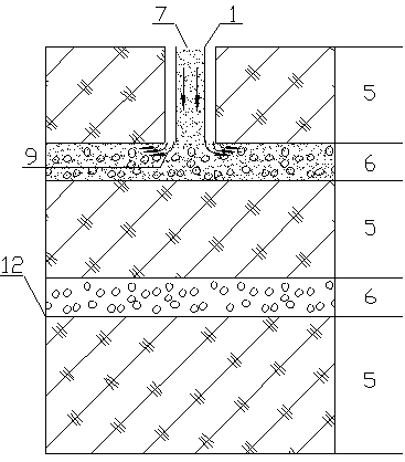 High-pressure circulating grouting micro-steel pipe pile and its construction method