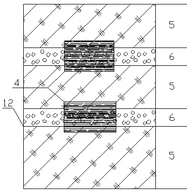 High-pressure circulating grouting micro-steel pipe pile and its construction method