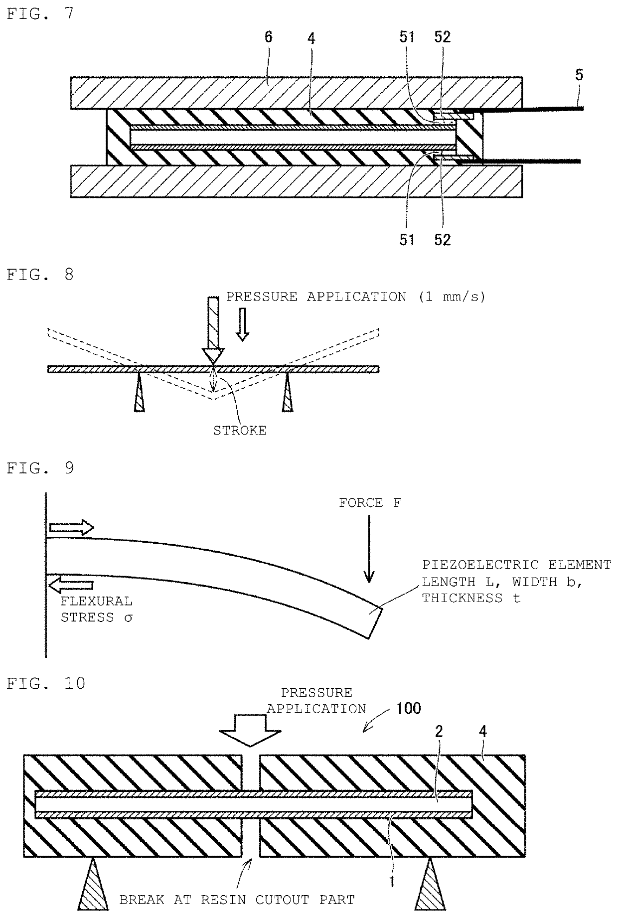 Piezoelectric component, sensor, and actuator