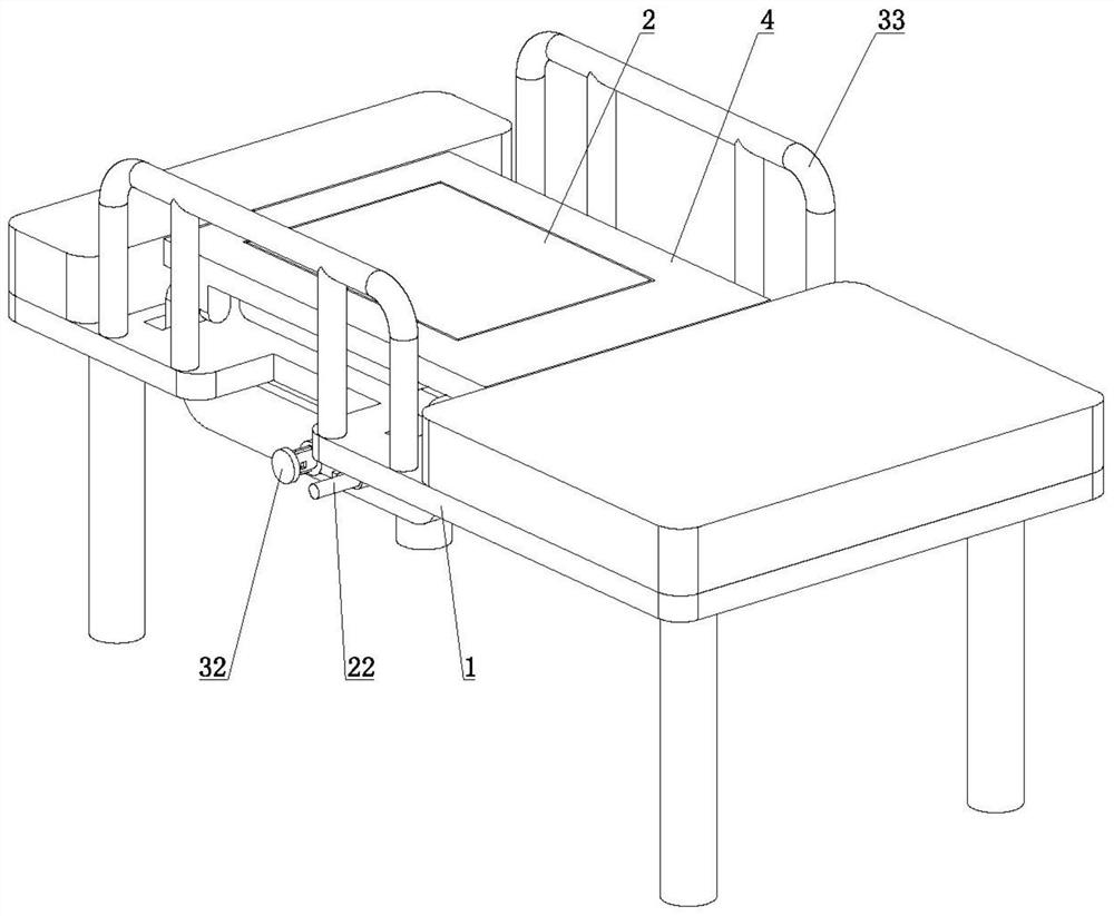 Nursing device for ICU bedridden patients