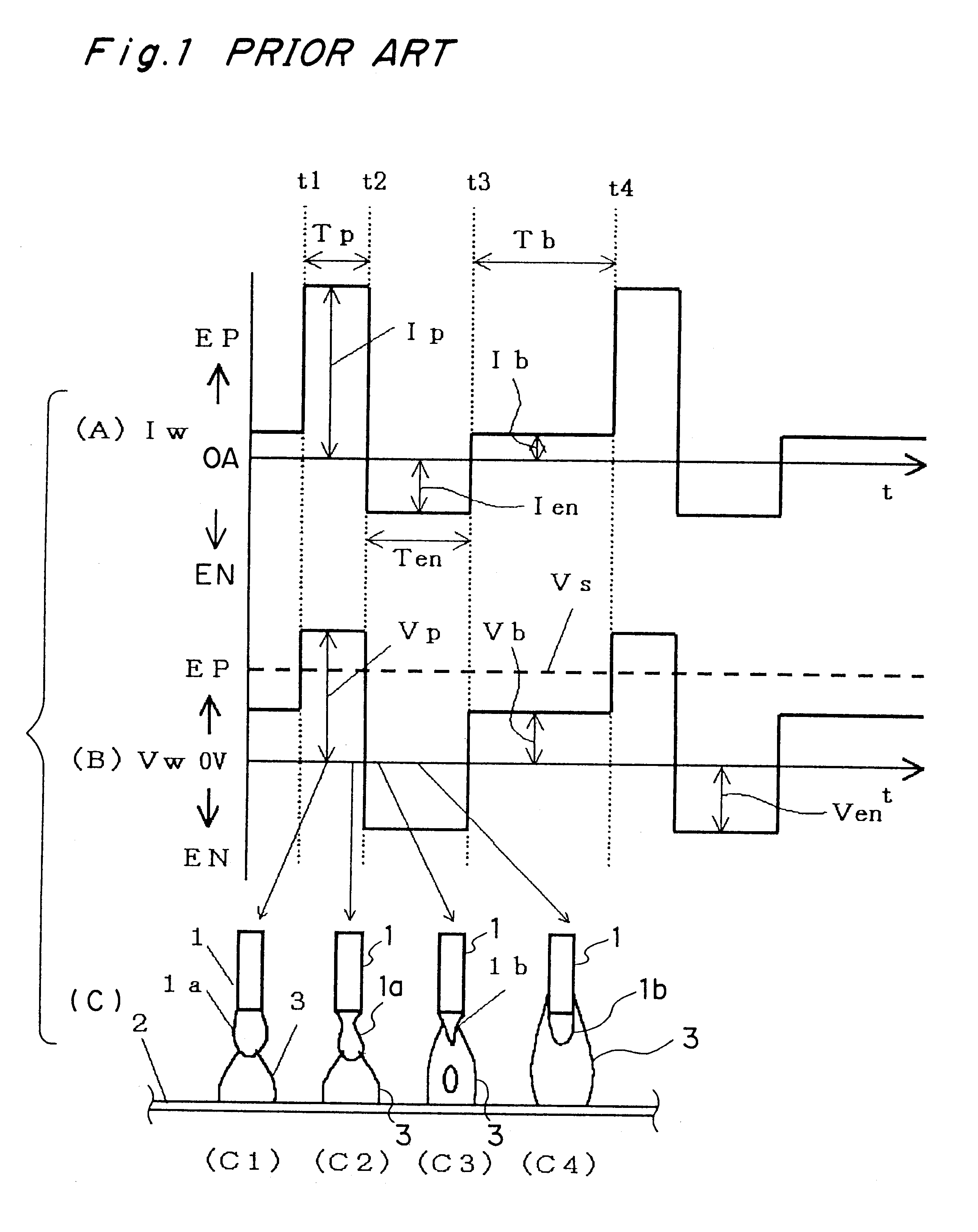 Method and apparatus for controlling AC pulse arc welding and welding power source apparatus