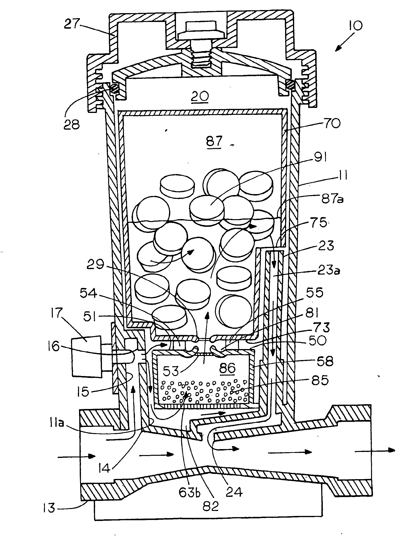 Stackable cartridges for bulk feeders