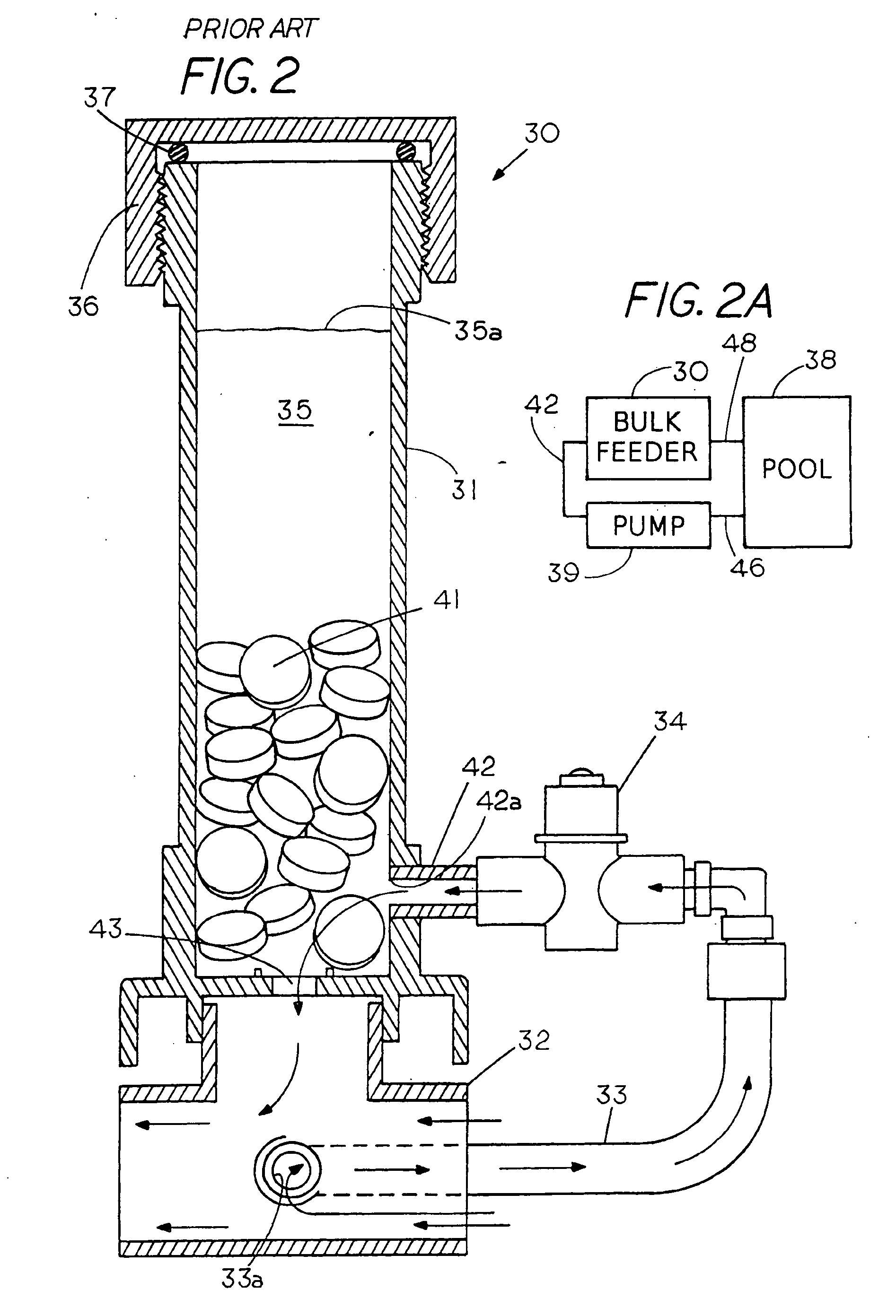 Stackable cartridges for bulk feeders