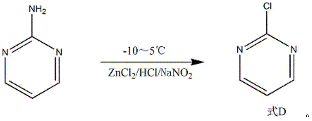 Method for synthesizing 2-chloropyrimidine