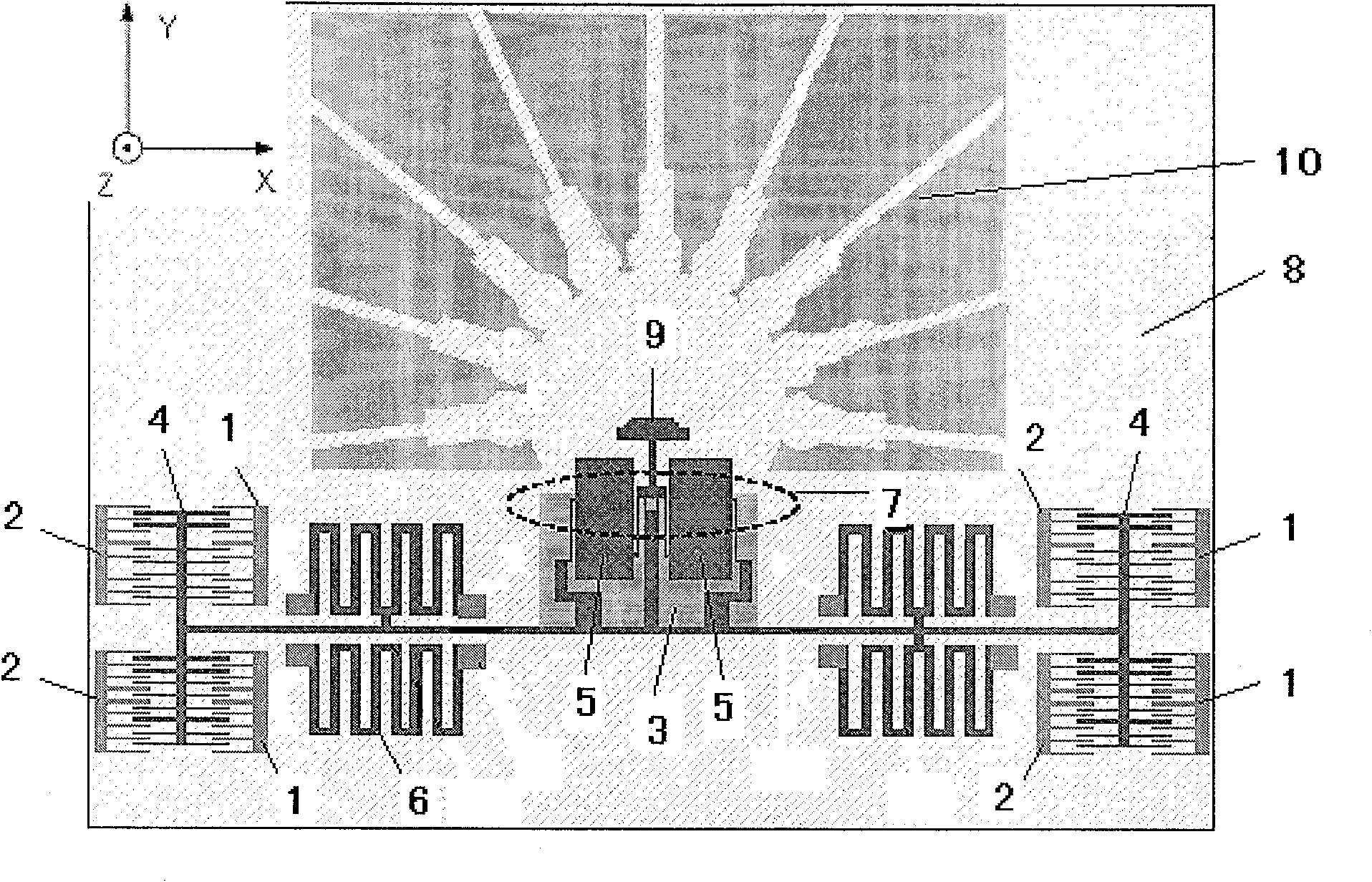 Minitype optical device and method for producing the same