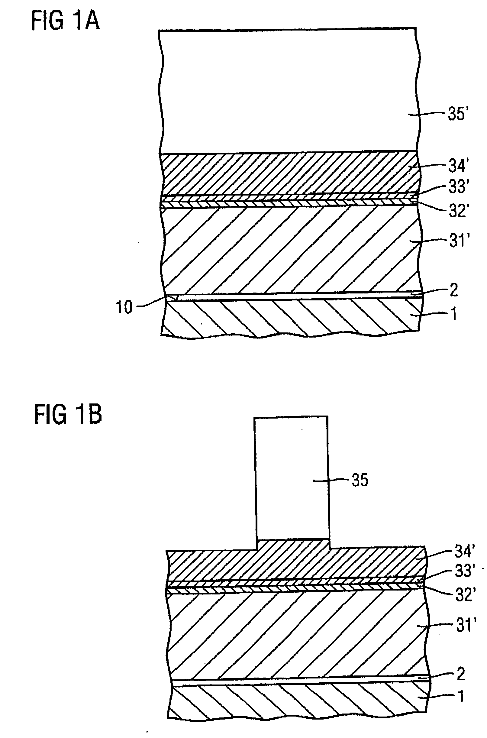 Multi-layer gate stack structure comprising a metal layer for a fet device, and method for fabricating the same