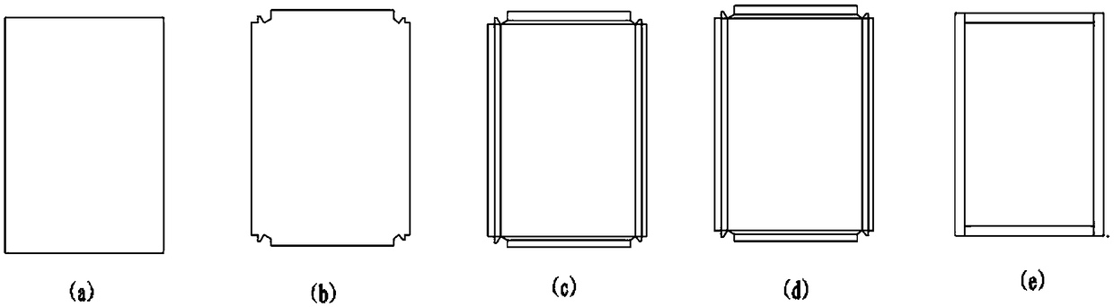 Panel for assembly and machining technology thereof and dryer
