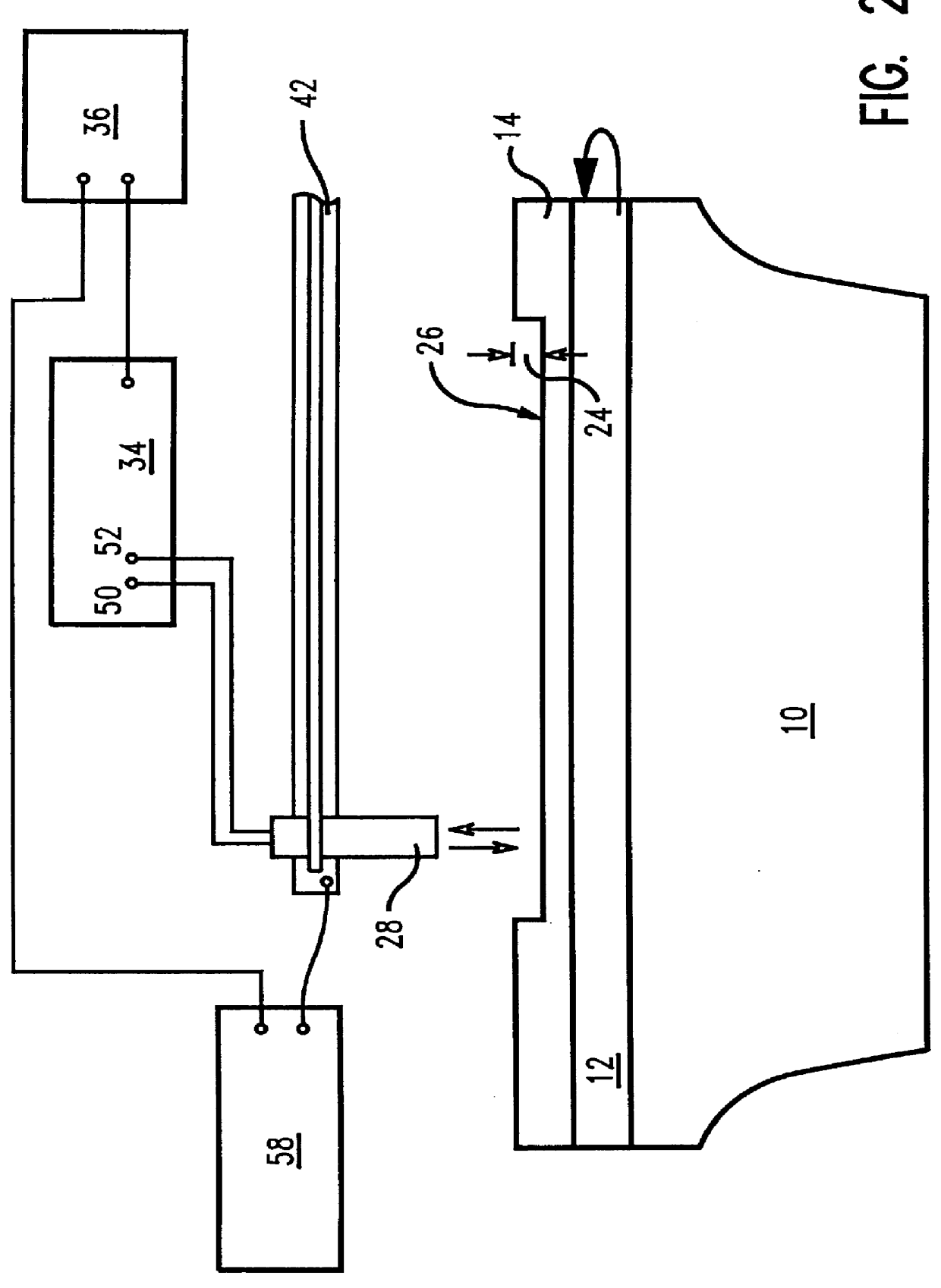 Method and apparatus of monitoring polishing pad wear during processing