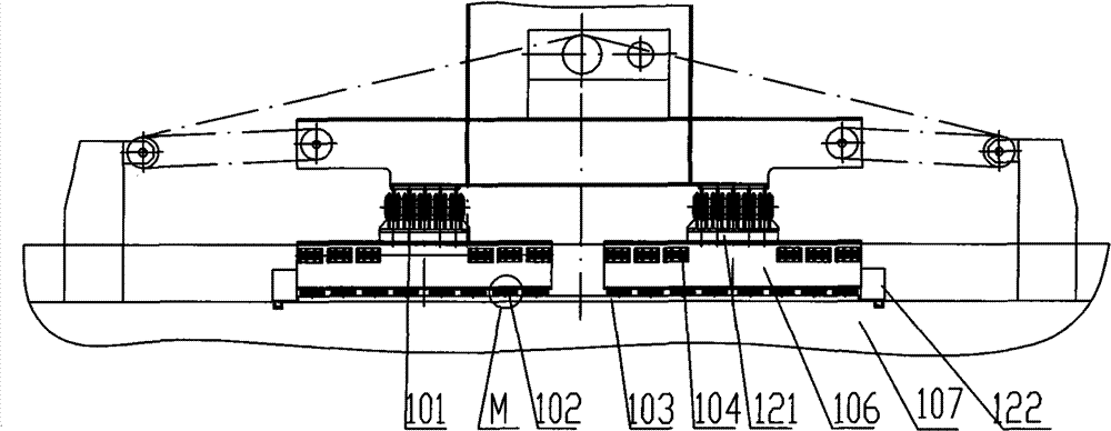 Multi-suspension-centres crane