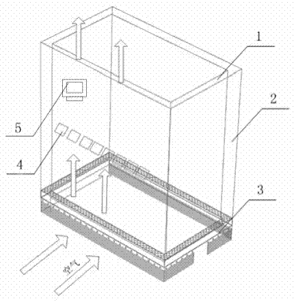 Air purifying system and air purifying method for double-layer curtain wall type building