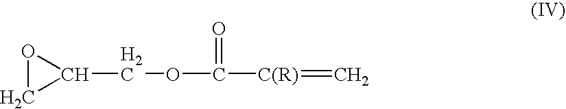 Ethylene tetrafluoroethylene (meth)acrylate copolymers